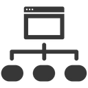 پیش‌نمایش فایل site-map-structure-1414415 از پک عناصر سئو کسب و کار