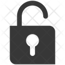 پیش‌نمایش فایل unlock-1419394 از پک آیکون های ترکیبی - نسخه سیاه