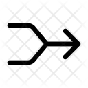 پیش‌نمایش فایل merge-arrow-2 از پک Lucid - فلش ها و جهت ها