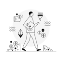 پیش‌نمایش فایل blockchain-developer-4797055 از پک تصاویر فناوری