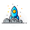 پیش‌نمایش فایل mission-promotion-rocket-space-fly-start-spaceship از پک خلاق