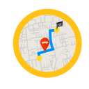 پیش‌نمایش فایل route-mode-navigation-location-gps-map از پک اتوماسیون ماشین