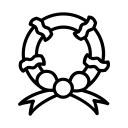 پیش‌نمایش فایل wreath-christmas-xmas-mistletoe-leaf-cherry-decoration-11 از پک کریسمس