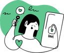 پیش‌نمایش فایل business-person-saving-password-of-account-3391058 از پک زن کسب‌وکار