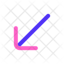 پیش‌نمایش فایل arrow-down-left-4912950 از پک فلش