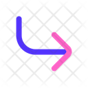 پیش‌نمایش فایل corner-down-right-4912975 از پک فلش