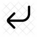 پیش‌نمایش فایل corner-down-left-4919601 از پک فلش