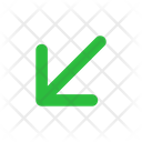 پیش‌نمایش فایل down-left-arrow-1840344 از پک پیکان