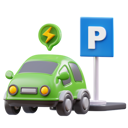 پیش‌نمایش فایل electric-car-parking-8341801 از پک خودروی برقی