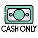 پیش‌نمایش فایل cash-only-4695652 از پک متون متفرقه و نشان ها