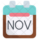 پیش‌نمایش فایل november-calendar-5479281 از پک زمان و تاریخ