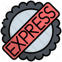 پیش‌نمایش فایل express-badge-5607796 از پک پستخانه