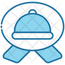 پیش‌نمایش فایل restaurant-badge-4586894 از پک تحویل غذا