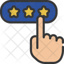 پیش‌نمایش فایل press-review-button-5320759 از پک بازخورد مشتریان