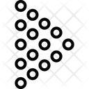 پیش‌نمایش فایل dotted-right-arrow-5345520 از پک فلش‌ها