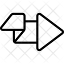 پیش‌نمایش فایل folded-right-arrow-5345538 از پک فلش‌ها