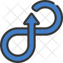 پیش‌نمایش فایل figure-eight-arrow-5345634 از پک فلش‌ها