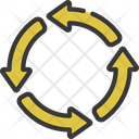 پیش‌نمایش فایل four-circle-arrow-5345639 از پک فلش‌ها