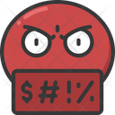 پیش‌نمایش فایل cursing-5360582 از پک شکلک‌ها