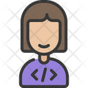 پیش‌نمایش فایل female-developer-5366802 از پک توسعه‌دهنده وب
