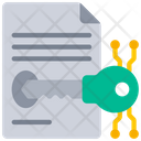 پیش‌نمایش فایل document-key-5365042 از پک رمزنگاری
