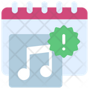 پیش‌نمایش فایل music-5391210 از پک تقویم‌ها