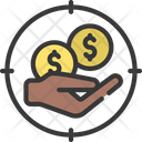پیش‌نمایش فایل income-target-5390962 از پک ابزارهای کسب‌وکار