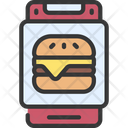 پیش‌نمایش فایل burger-app-5391097 از پک تحویل غذا