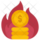 پیش‌نمایش فایل burning-money-5388263 از پک مدیریت پول