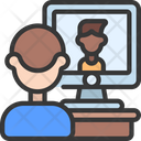 پیش‌نمایش فایل videocall-5389758 از پک دفتر کار خانگی