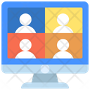 پیش‌نمایش فایل video-call-5389682 از پک دفتر کار خانگی