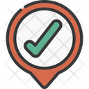 پیش‌نمایش فایل check-mark-5431969 از پک پین‌های موقعیت مکانی