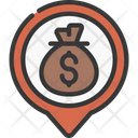 پیش‌نمایش فایل money-location-5432011 از پک پین‌های موقعیت مکانی