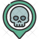 پیش‌نمایش فایل skull-location-5432030 از پک پین‌های موقعیت مکانی