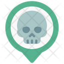 پیش‌نمایش فایل skull-location-5431830 از پک پین‌های موقعیت مکانی