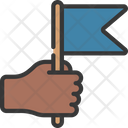 پیش‌نمایش فایل holding-flag-5394165 از پک مدیریت محصول