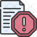 پیش‌نمایش فایل document-alert-5409641 از پک باگ‌ها و خطاها