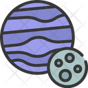پیش‌نمایش فایل planet-with-moon-5427256 از پک اکتشاف فضایی