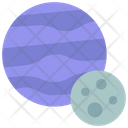پیش‌نمایش فایل planet-with-moon-5426847 از پک اکتشاف فضایی