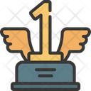 پیش‌نمایش فایل number-one-trophy-5426651 از پک جام‌ها و جوایز