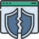 پیش‌نمایش فایل internet-shield-broken-5425970 از پک امنیت اینترنت