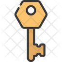 پیش‌نمایش فایل hexagon-key-5430833 از پک کلیدها و قفل‌ها