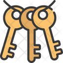 پیش‌نمایش فایل triple-key-5430887 از پک کلیدها و قفل‌ها