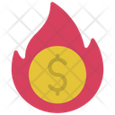 پیش‌نمایش فایل money-fire-5436015 از پک مدیریت بحران