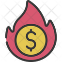 پیش‌نمایش فایل money-fire-5436217 از پک مدیریت بحران