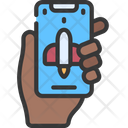 پیش‌نمایش فایل mobile-holding-6267389 از پک بازی موبایل