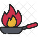 پیش‌نمایش فایل flaming-pan-6302201 از پک آشپزخانه و آشپزی