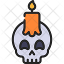 پیش‌نمایش فایل candle-on-skull-6505528 از پک هالووین