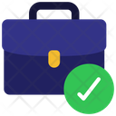 پیش‌نمایش فایل briefcase-check-6504937 از پک تأیید