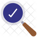 پیش‌نمایش فایل magnifying-tick-mark-6504940 از پک تأیید